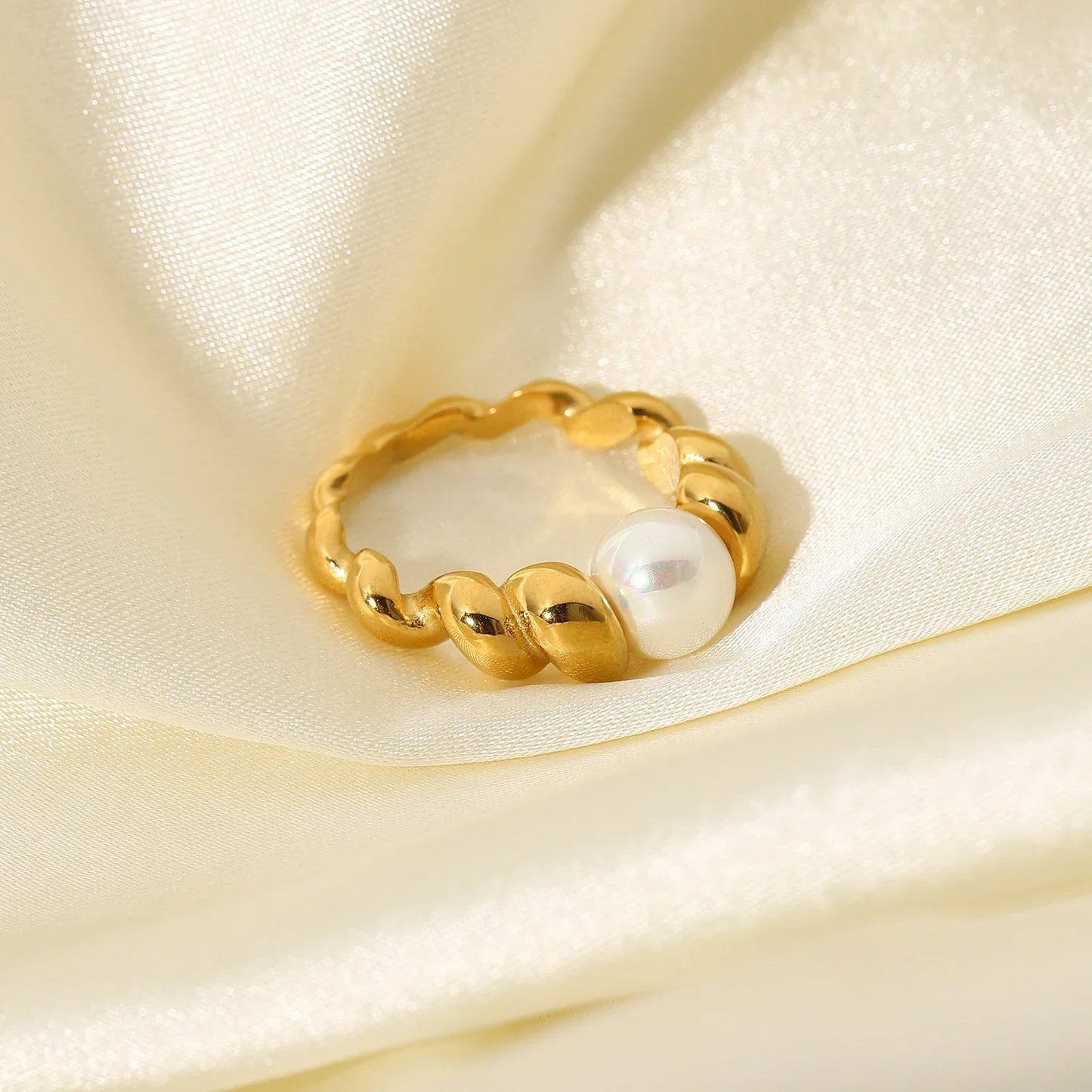 [Gaonasi]Scarlett Freshwater Pearl Ring