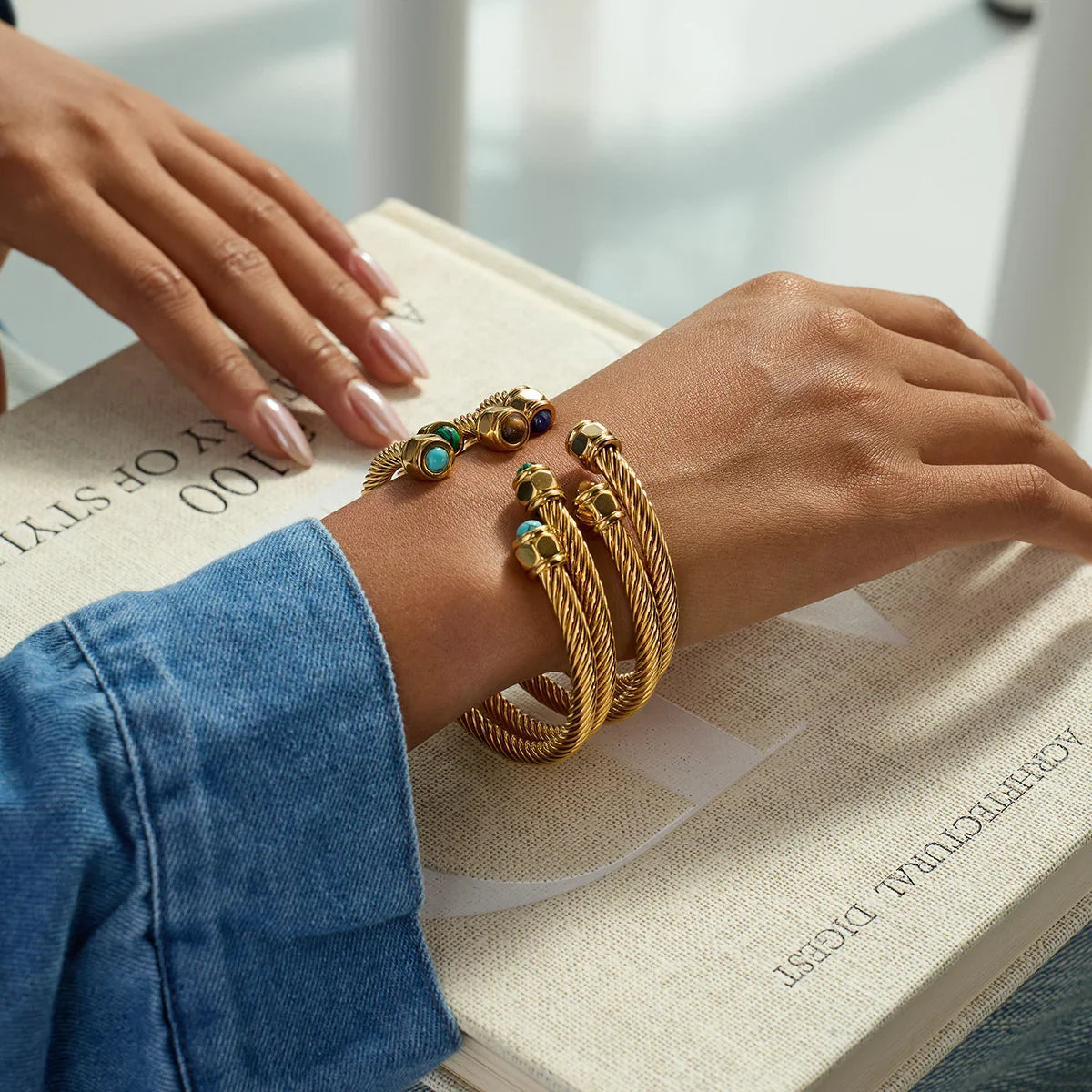 [Gaonasi]Thea Gold Bracelet
