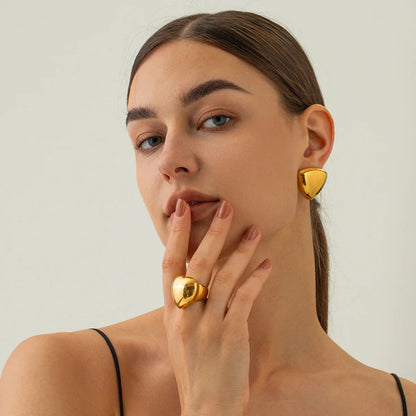 [Gaonasi]Reagan Gold Earrings