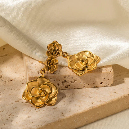 [Gaonasi]Thelma Gold Earrings