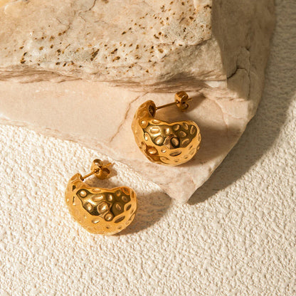 [Gaonasi]Eira Gold Earrings