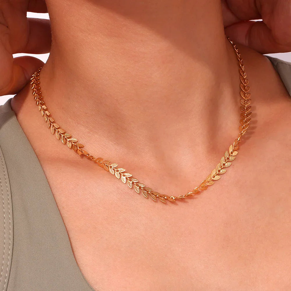 [Gaonasi]Madeline Gold Necklace