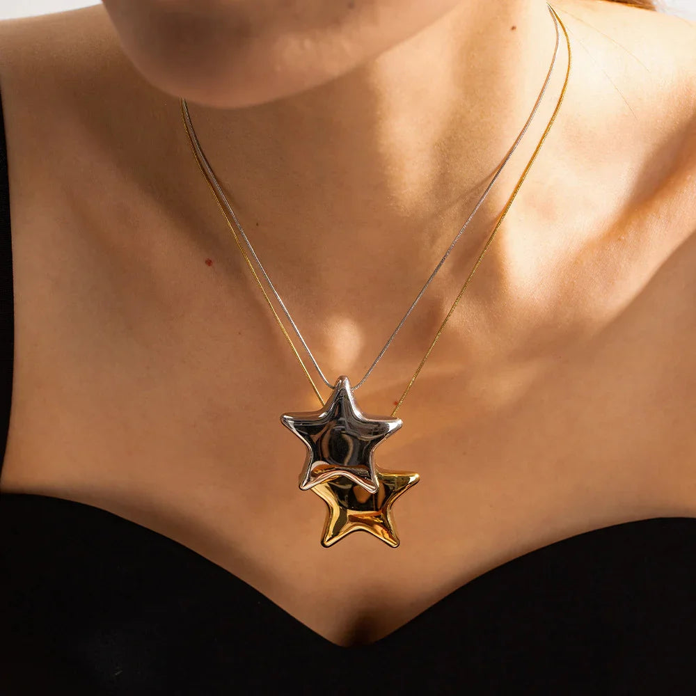 [Gaonasi]Astra Gold Necklace