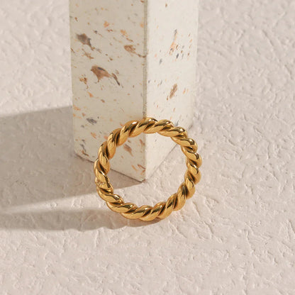 [Gaonasi]Melody Gold Twist Ring