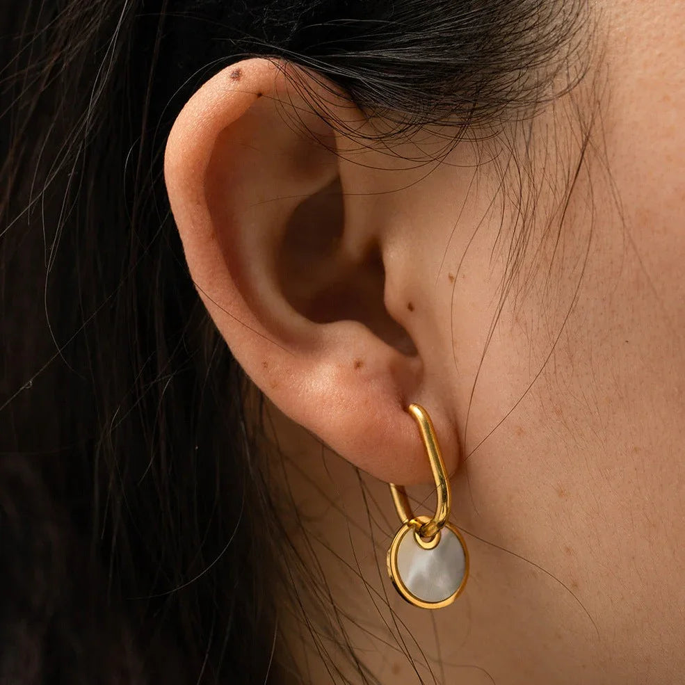 [Gaonasi]Lora Gold Earrings