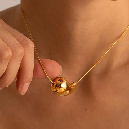 [Gaonasi]Sandra Drop Necklace