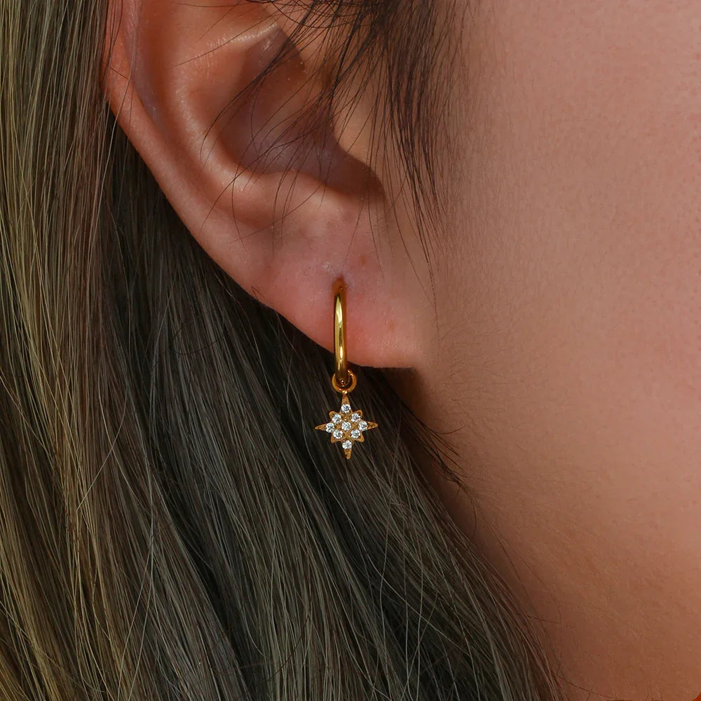 [Gaonasi]Margaret Gold Earrings