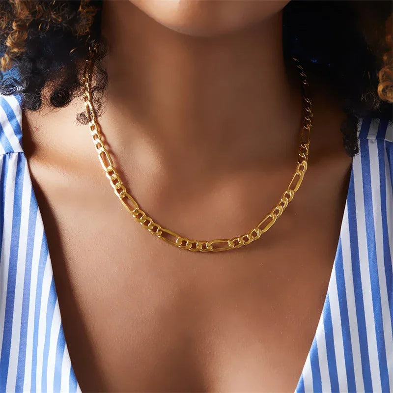 [Gaonasi]Willow Gold Chain Necklace