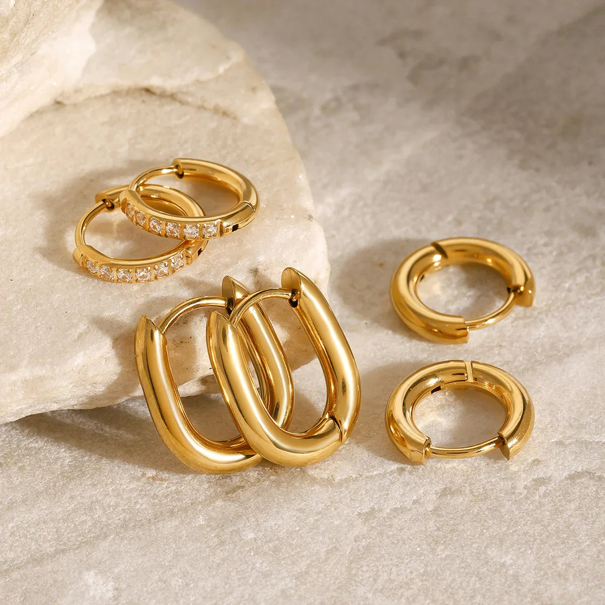 [Gaonasi]Florielle Staple Hoops Bundle