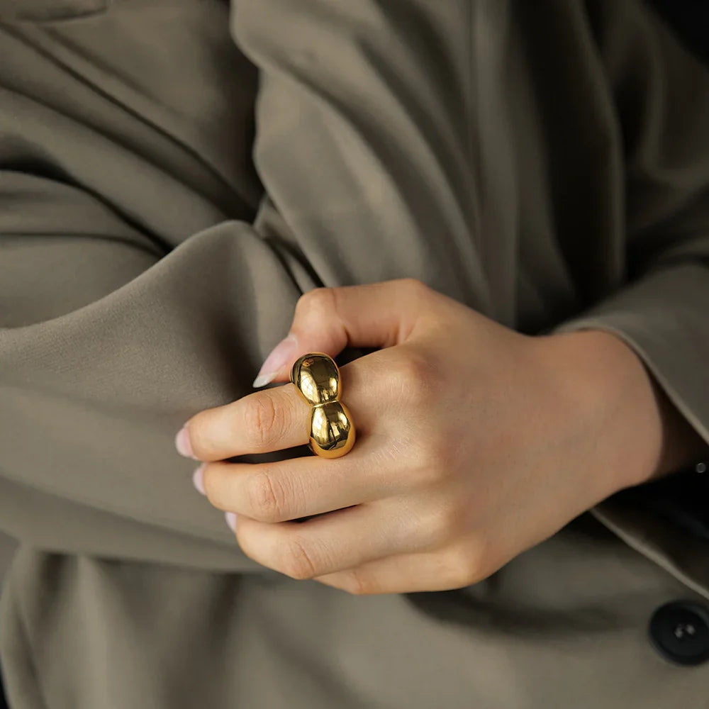 [Gaonasi]Eloise Gold Ring
