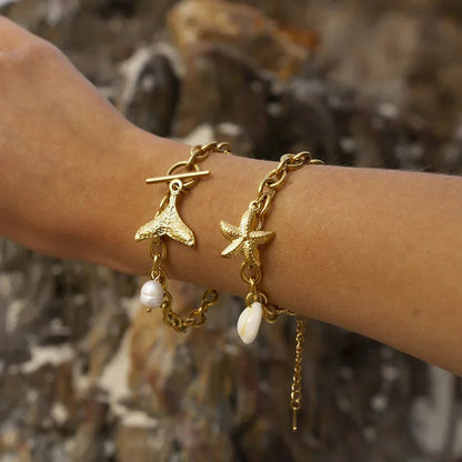 [Gaonasi]Caspian Gold Bracelet