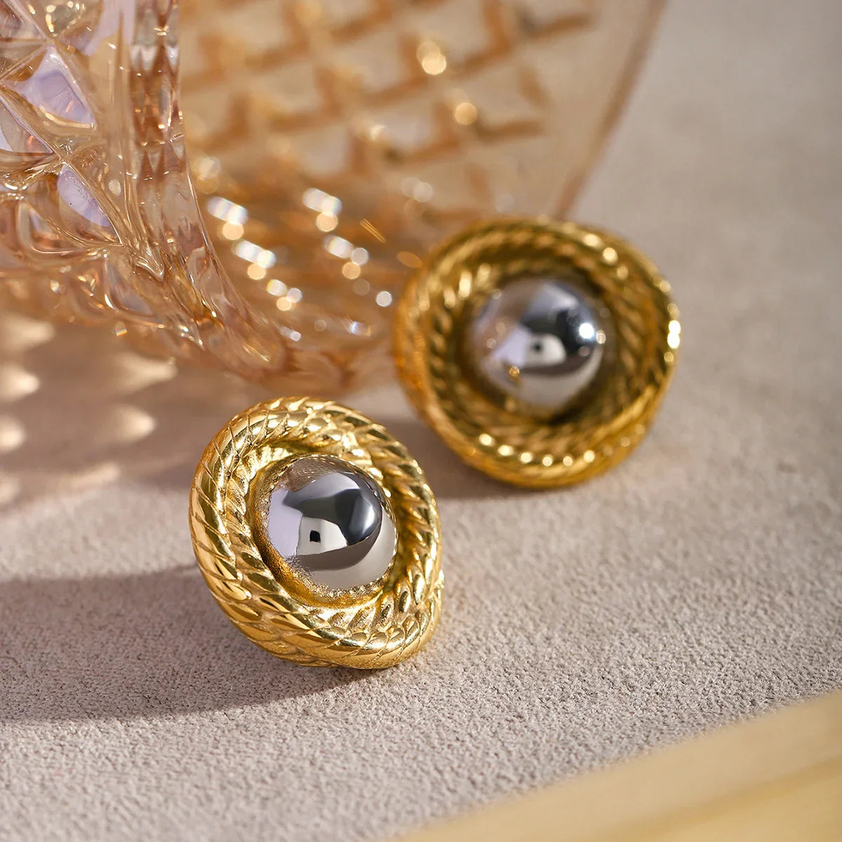 [Gaonasi]Ariadne Gold Earrings