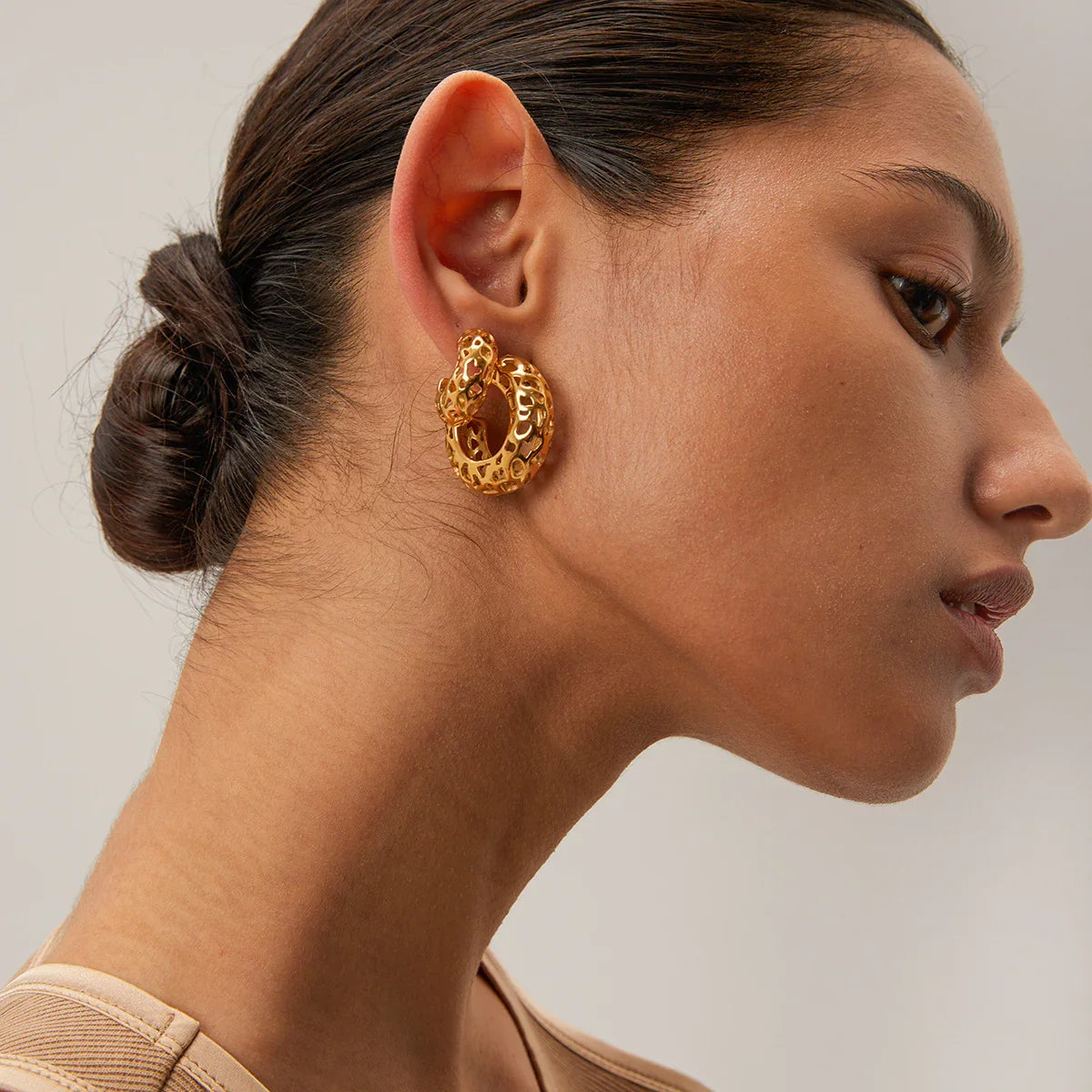 [Gaonasi]Alma Gold Earrings