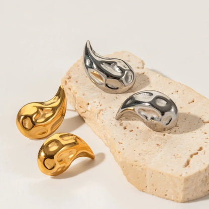 [Gaonasi]Raven Vintage Teardrop Earrings