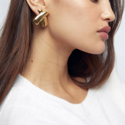 [Gaonasi]Catarina Gold Earrings