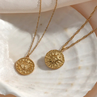 [Gaonasi]Soleil Gold Necklace