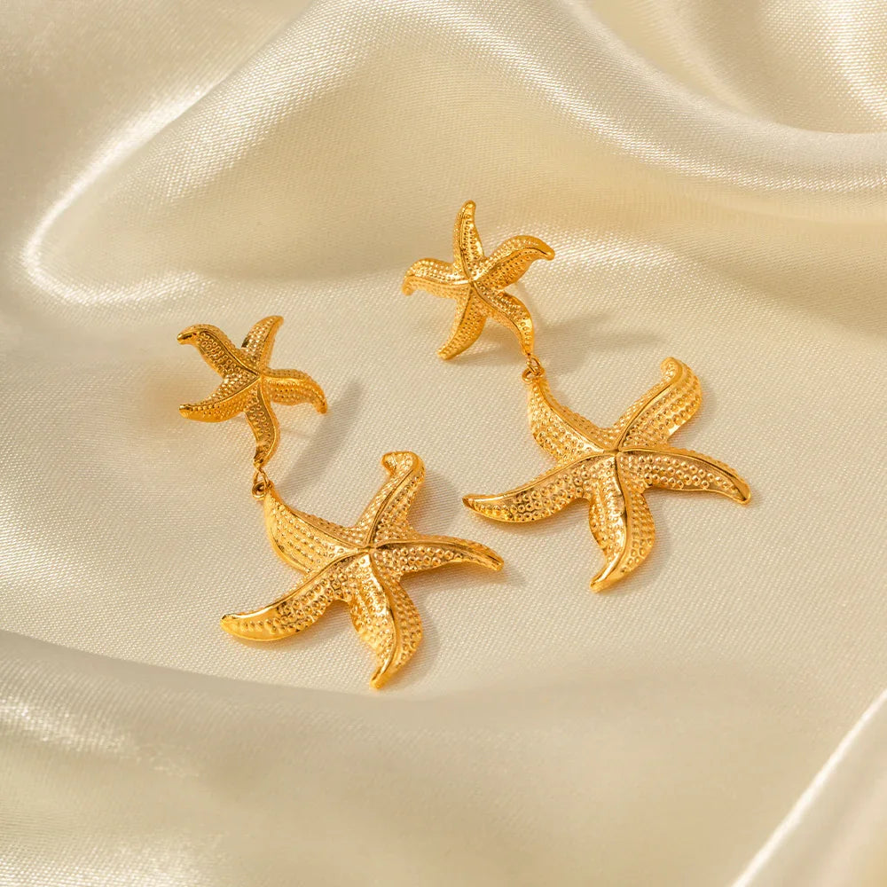 [Gaonasi]Moana Gold Earrings