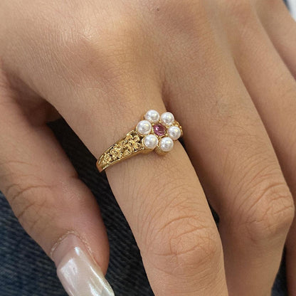 [Gaonasi]Thalia Freshwater Pearl Ring