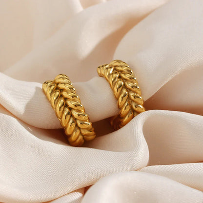 [Gaonasi]Arabella Braid Earrings
