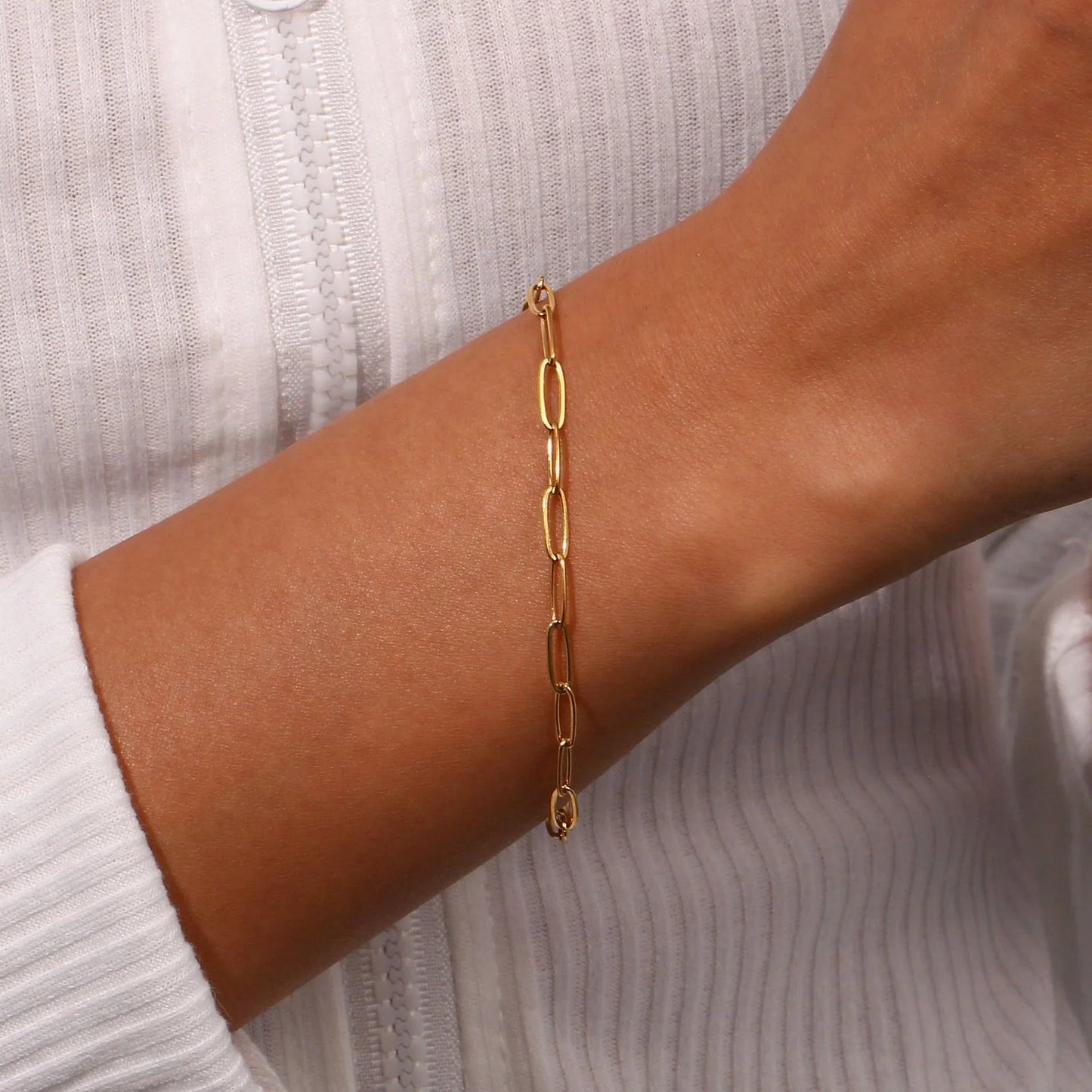 [Gaonasi]Lena Golden Chain Bracelet