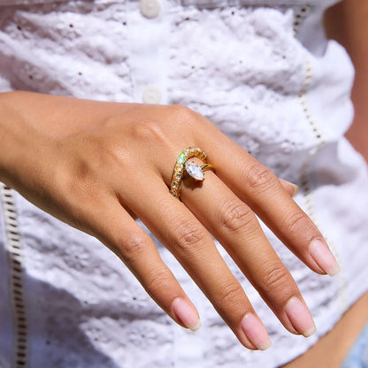 [Gaonasi]Calina Marquise Diamond Ring