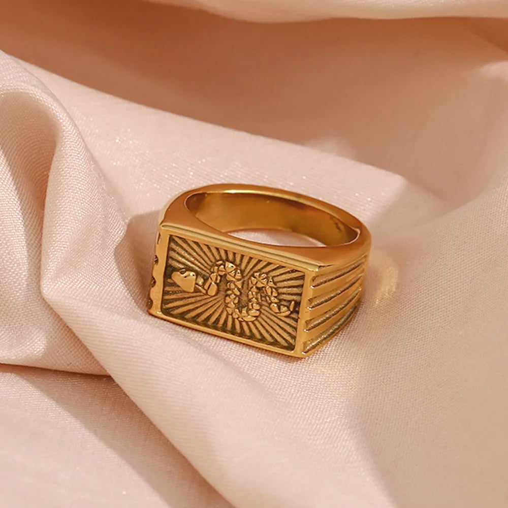 [Gaonasi]Miles Gold Ring
