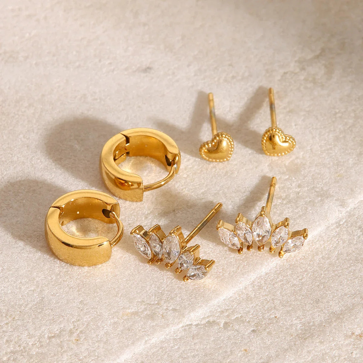 [Gaonasi]Lyanna Diamond Earring Bundle