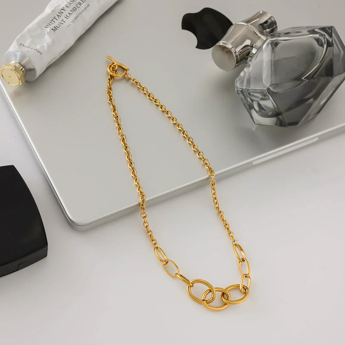 [Gaonasi]Renelle Gold Chain Necklace