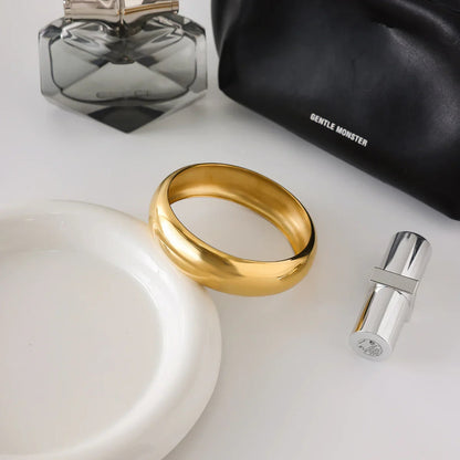 [Gaonasi]Maelis Smooth Gold Bangle