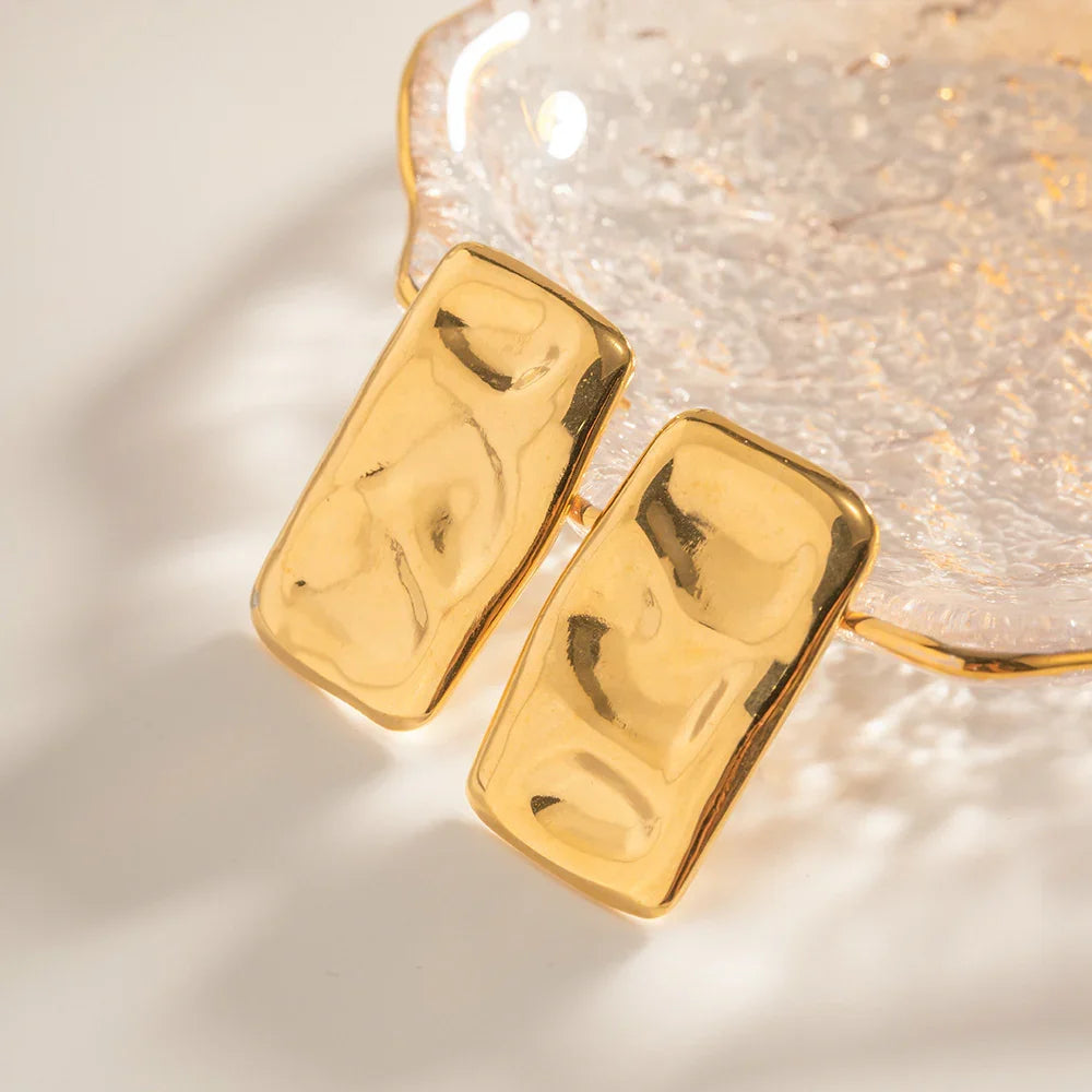[Gaonasi]Geraldine Gold Earrings