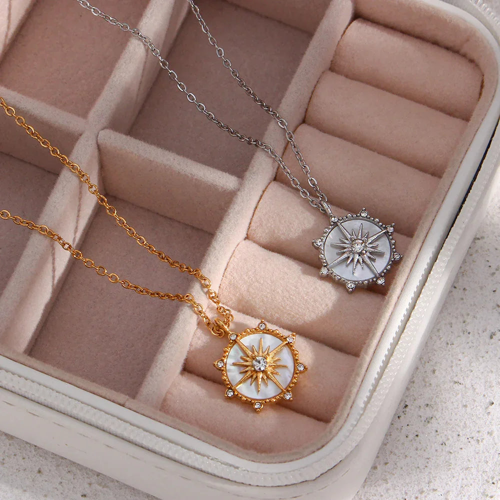 [Gaonasi]Polaris Gold Necklace
