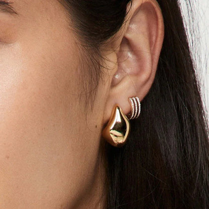 [Gaonasi]Amelie Gold Earrings