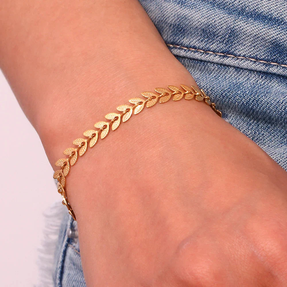 [Gaonasi]Madeline Gold Bracelet