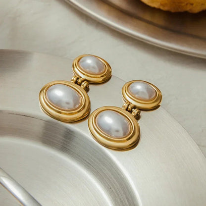 [Gaonasi]Winnie Freshwater Pearl Earrings
