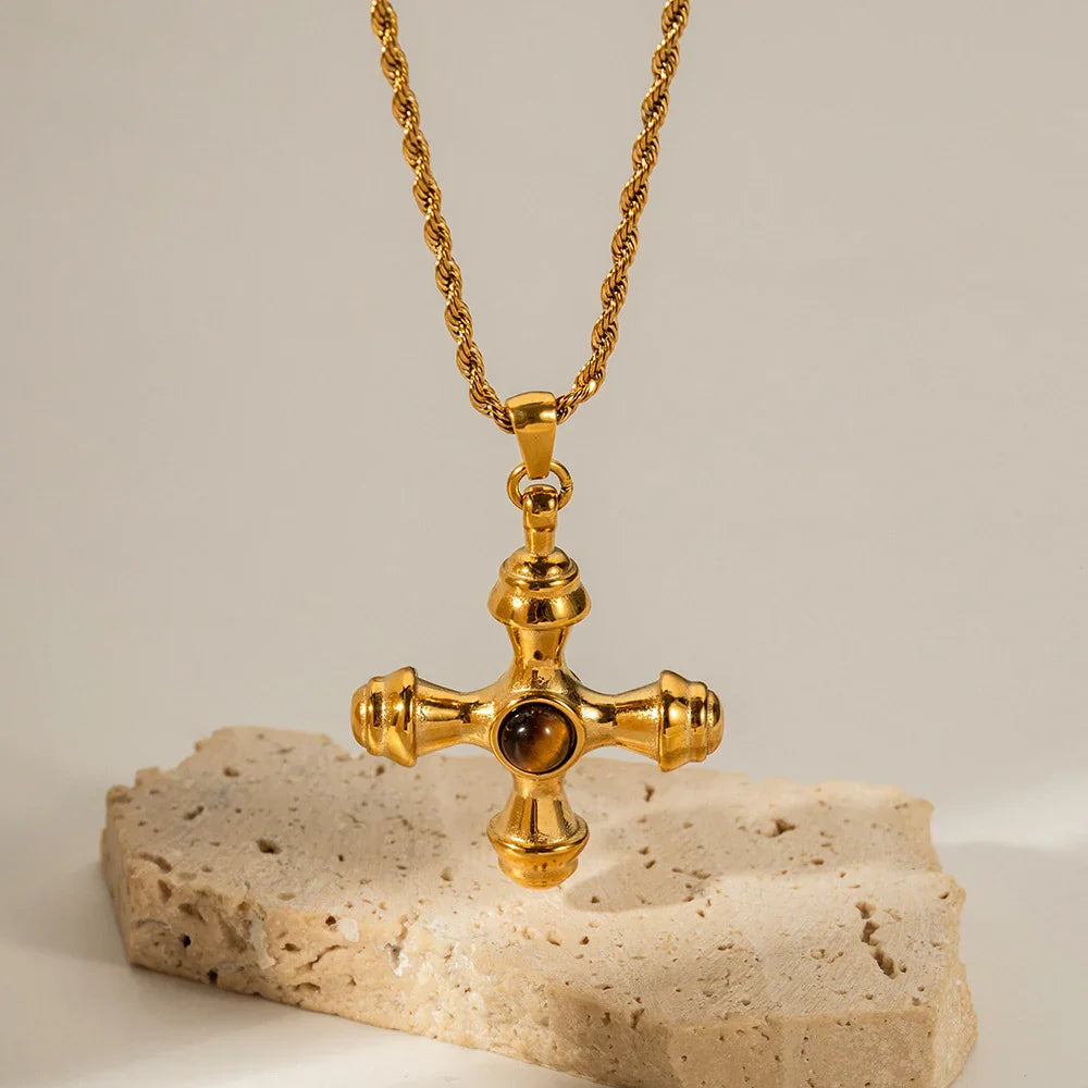 [Gaonasi]Della Gold Necklace