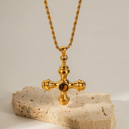 [Gaonasi]Della Gold Necklace