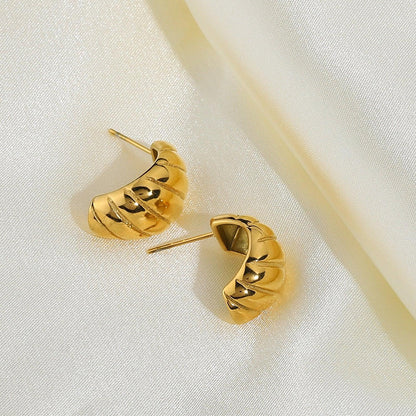 [Gaonasi]Kelsey Gold Earrings