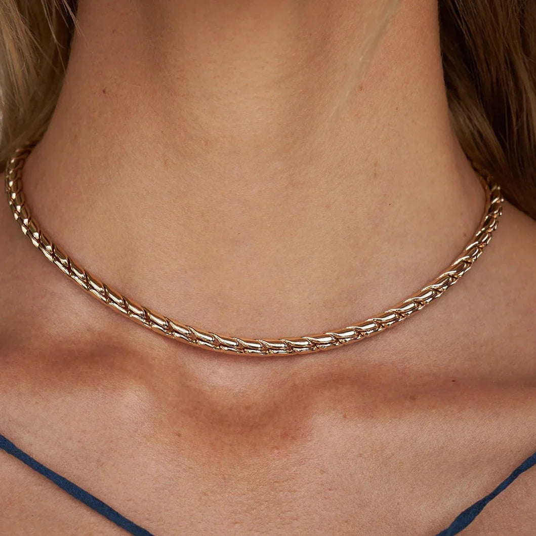 [Gaonasi]Mirabella Gold Necklace