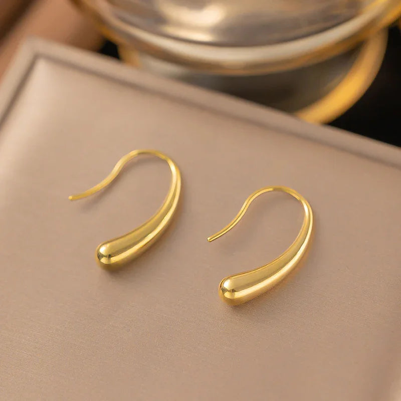 [Gaonasi]Tina Gold Earrings