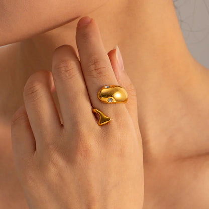 [Gaonasi]Etta Gold Serpent Ring