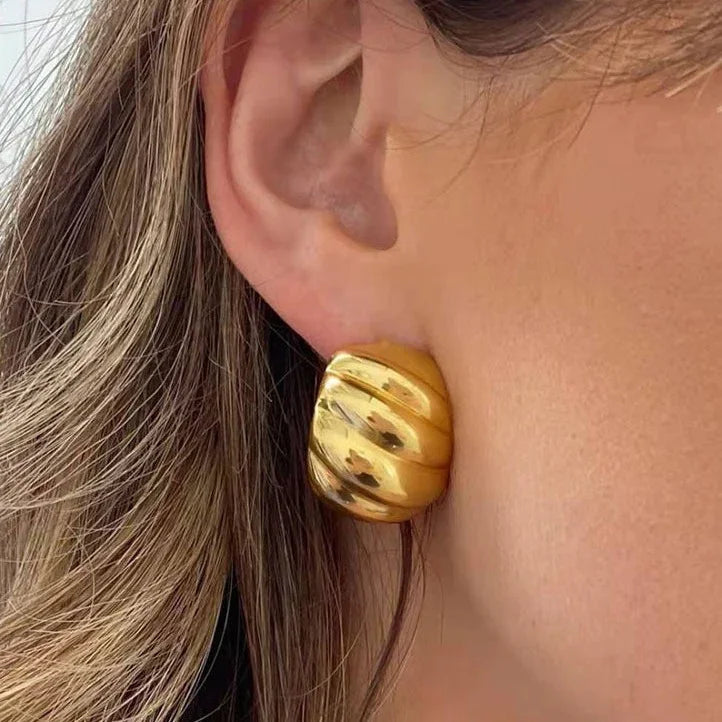 [Gaonasi]Kelsey Gold Earrings