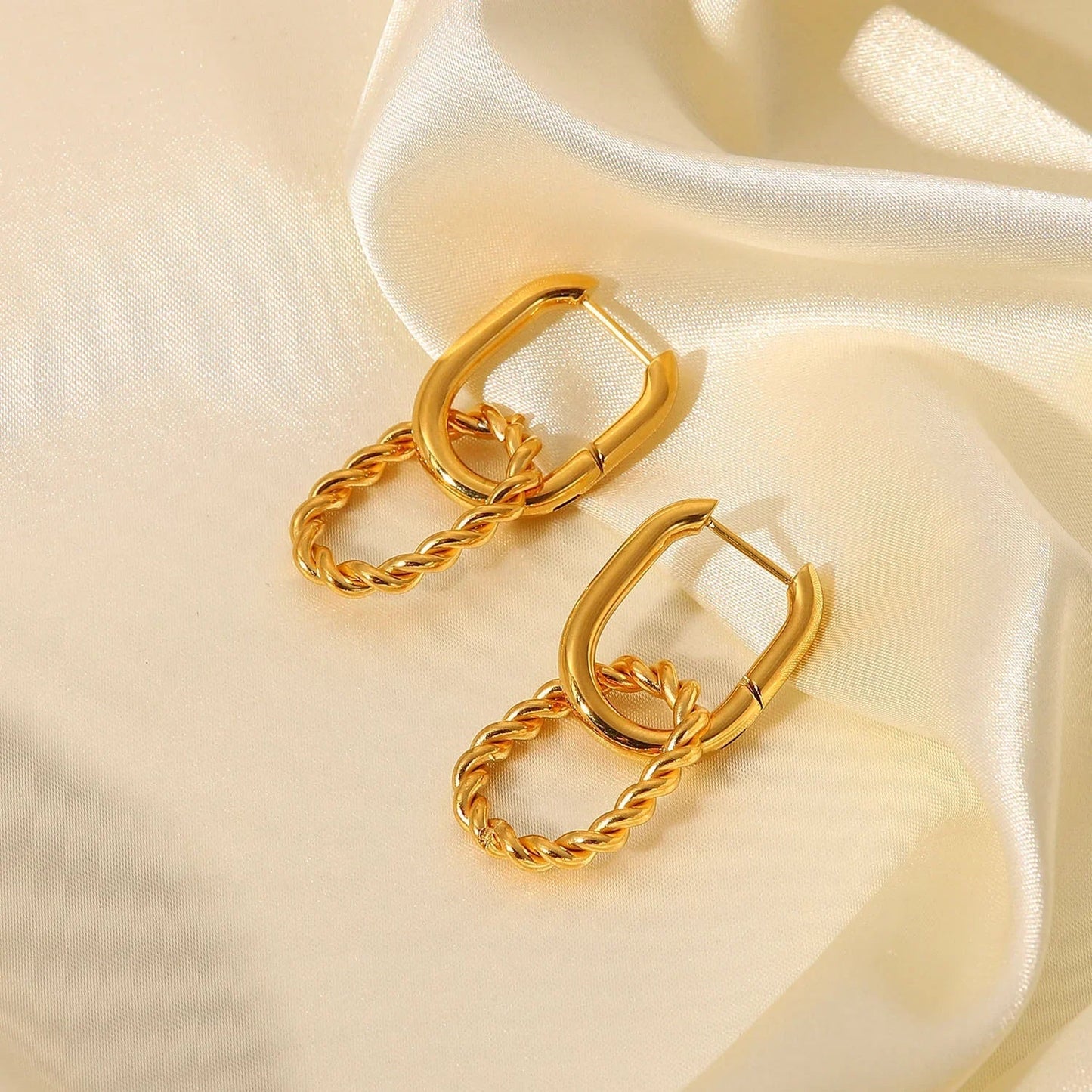 [Gaonasi]Skadi Gold Earrings