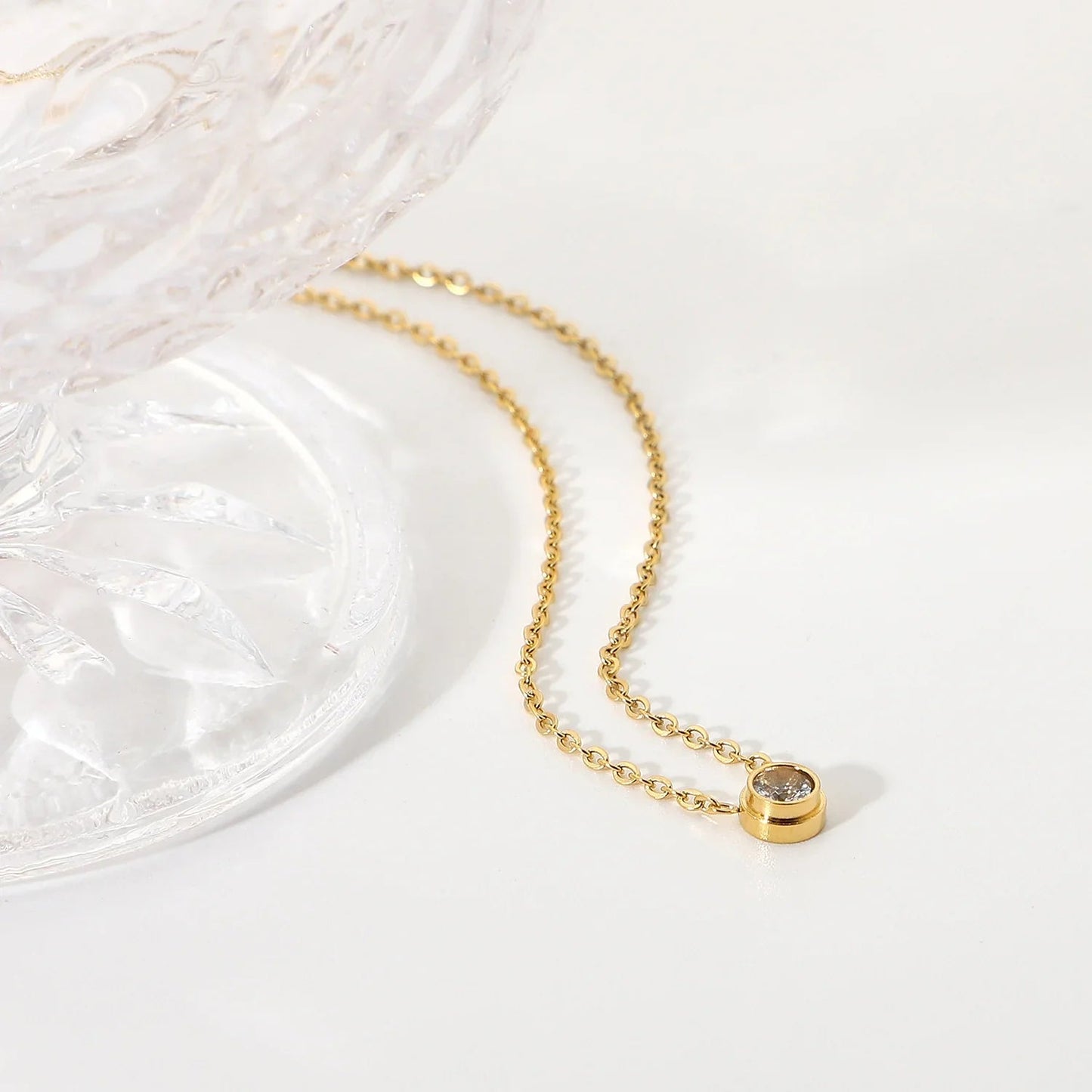 [Gaonasi]Kira Gold Necklace