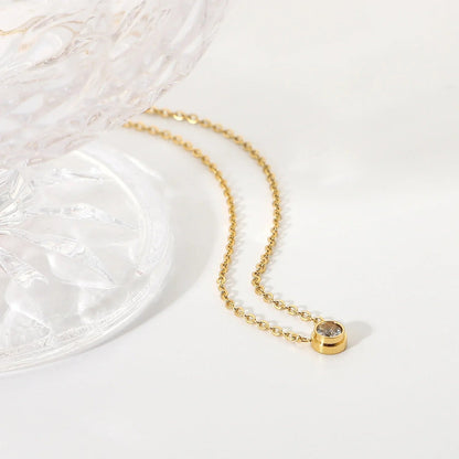 [Gaonasi]Kira Gold Necklace