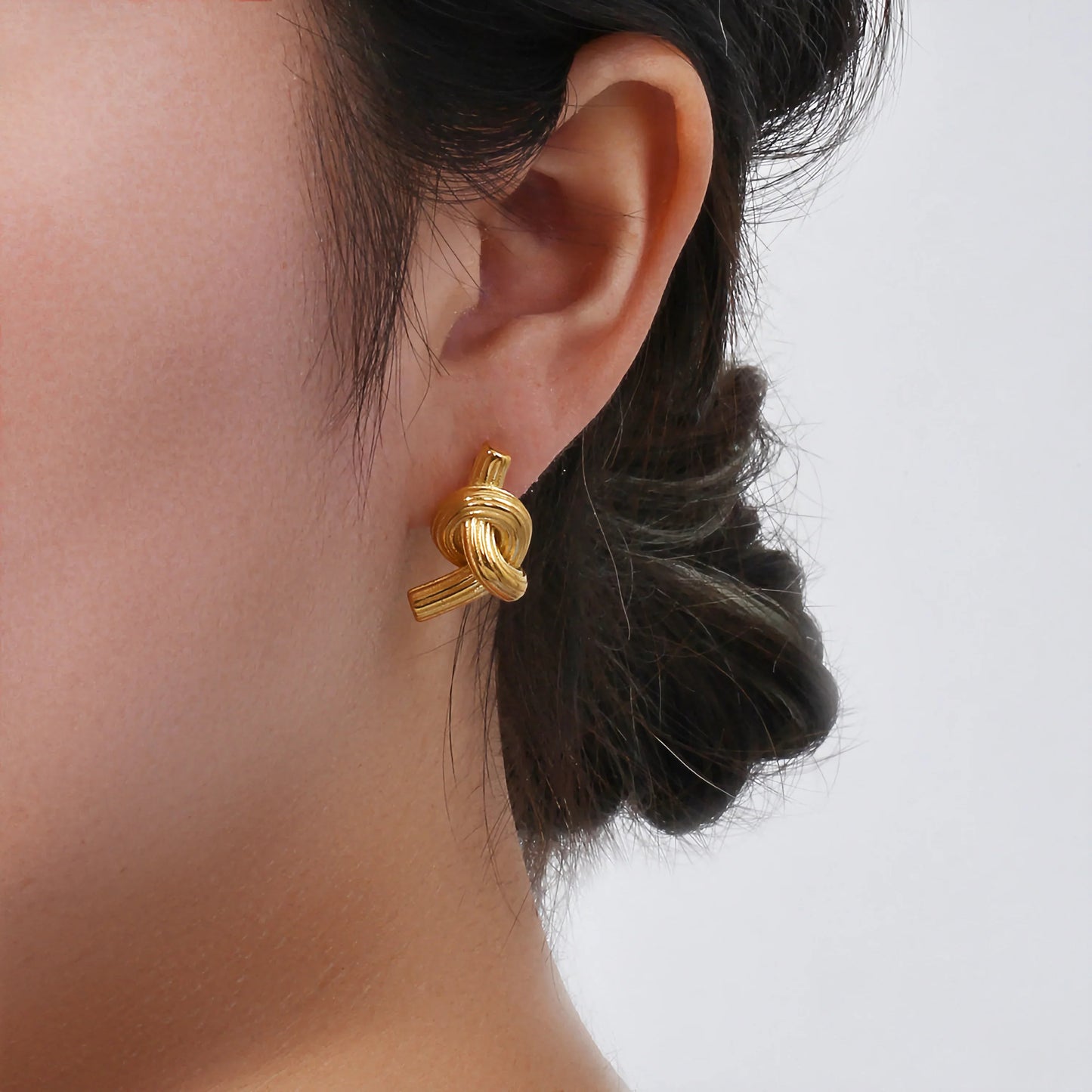 [Gaonasi]Briony Gold Earrings