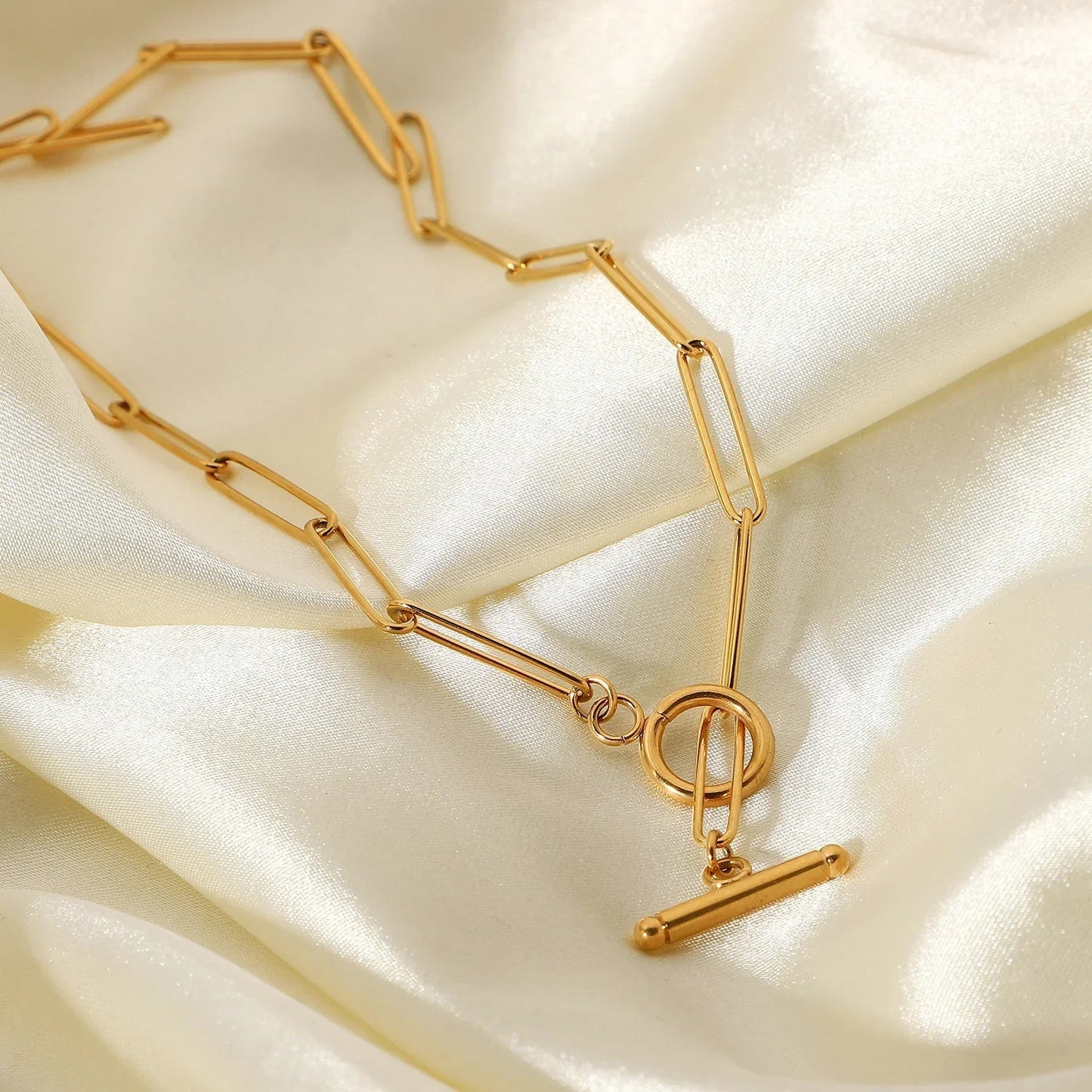 [Gaonasi]Joyce Gold Necklace