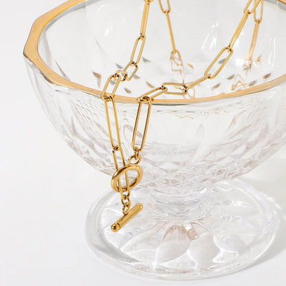 [Gaonasi]Joyce Gold Necklace