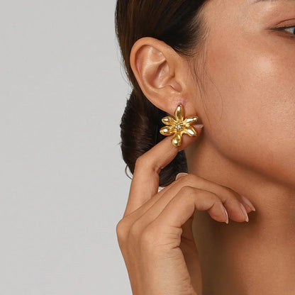 [Gaonasi]Cadence Gold Earrings