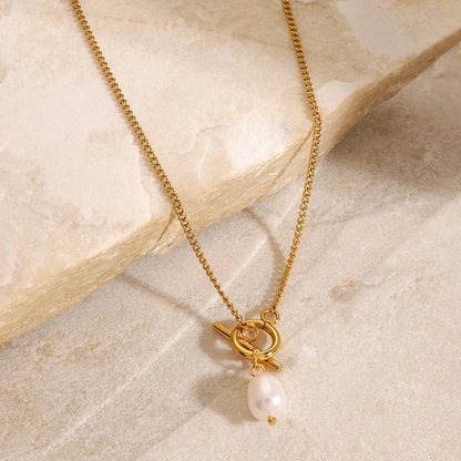 [Gaonasi]Ellen Freshwater Pearl Necklace