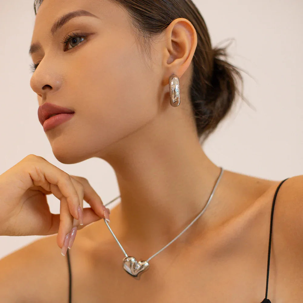 [Gaonasi]Bethany Silver Earrings